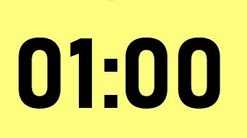 1 Minute Timer Yellow