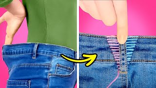 CLEVER SEWING HACKS YOU NEED TO KNOW || Sewing Techniques, and Cloth Fixing