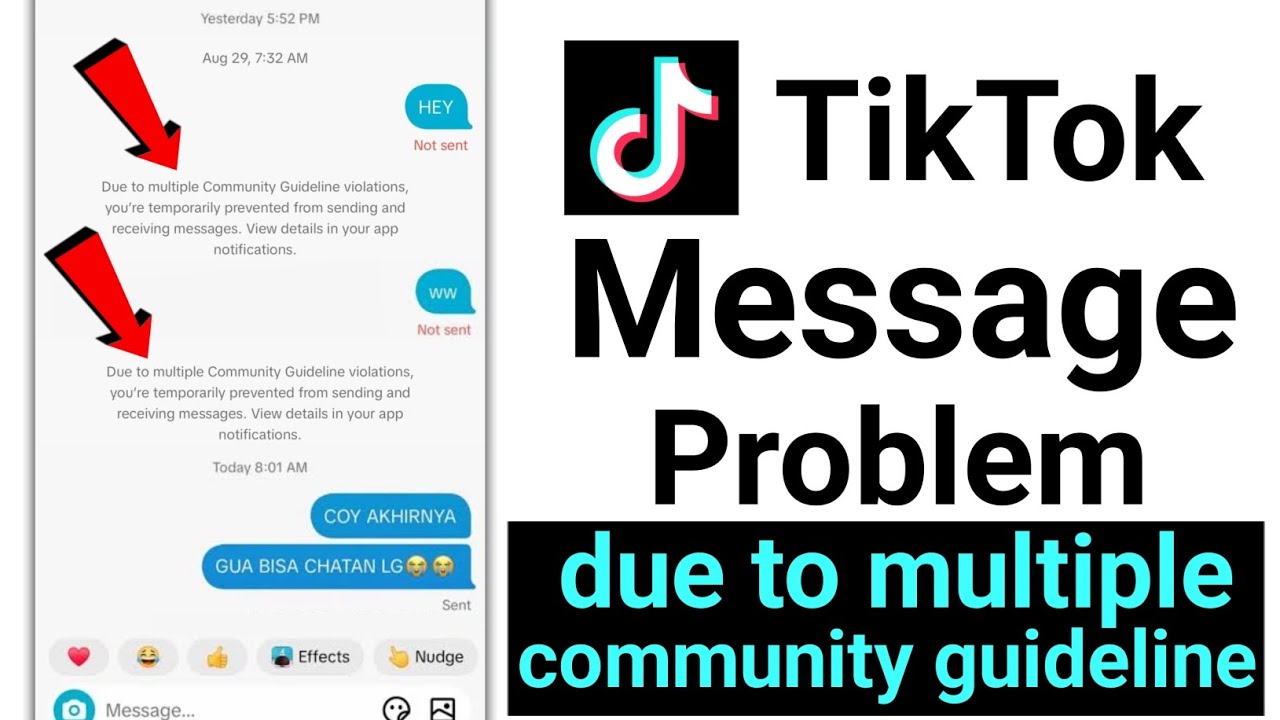how to fix due to multiple community guidelines on tiktok | due to ...