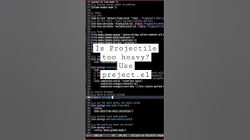 Emacs - try project.el, you might not need Projectile