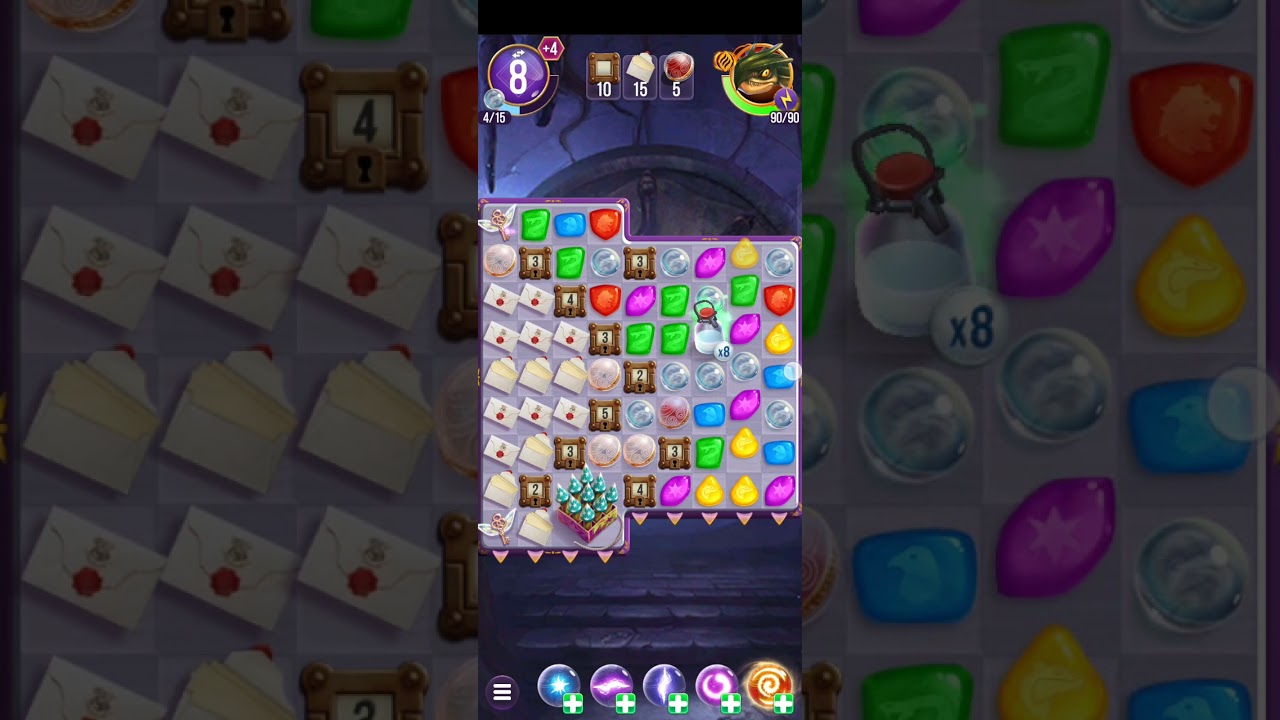 Harry Potter: Puzzles & Spells level 1800 no boosters