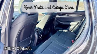 2024 BMW X3 XDrive30i: Rear Seats and Cargo Area | Car Conversations
