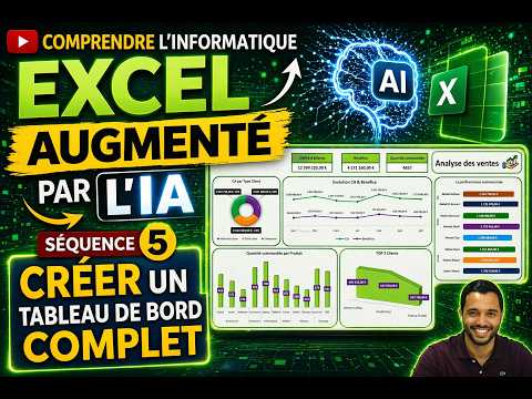 5- Formation Excel 2026 | Créer un Tableau de Bord Dynamique et Interactif