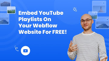 How to embed YouTube playlists on Webflow? #embed #youtube #playlists #weblow