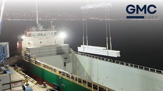 GMC Lines - Steel Structures and Lpg Tanks Cargo Loading Operation