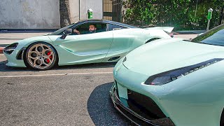 MINTY Mclaren 720S and Ferrari, Won a Mclaren from a Bet.