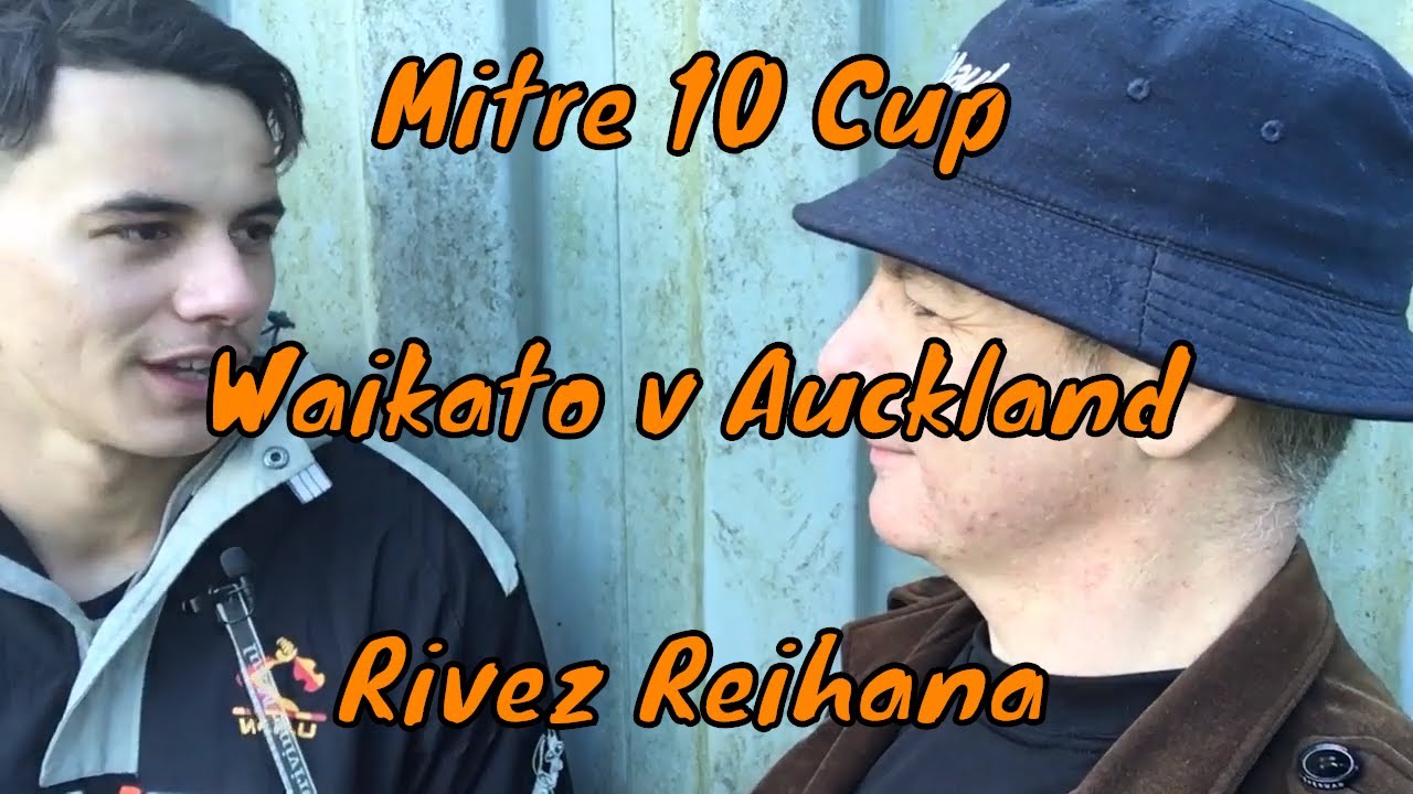 Waikato v Auckland Pre Match Interview With Rivez Reihana - YouTube