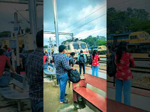 KR Puram to BangarapetDaily Work Travel to Kamasamudram | Train Journey Vlog 🚆#KRPuram #Bangarapet