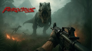Can We Survive Ferocious? This New Dinosaur Survival Game Is INSANE!