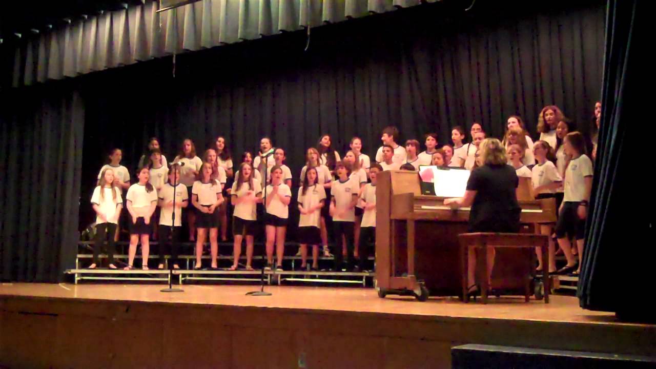 6th Grade Chorus Spring Concert 2015 - YouTube