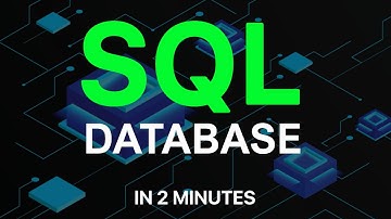 SQL Database in 100 Seconds | database management systems | DBMS