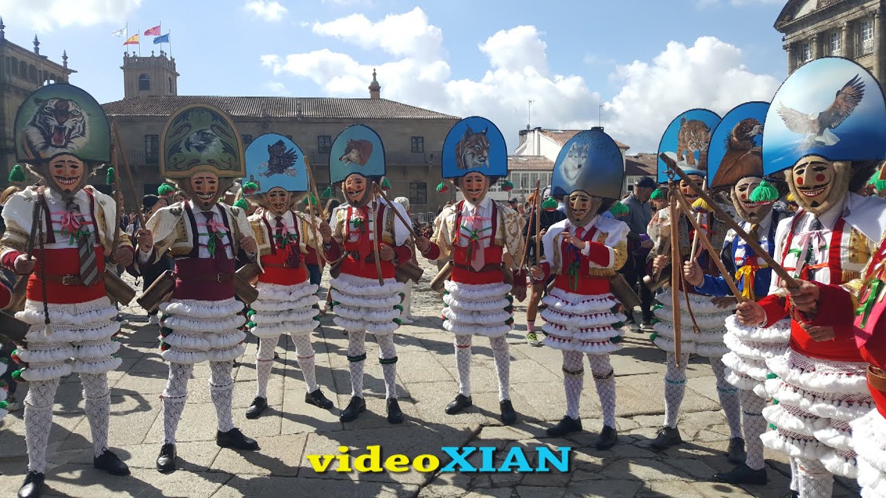 CARNAVAL GALICIA | 👉 VERÍN | DESFILE DE ENTROIDOS EN SANTIAGO DE COMPOSTELA 2022