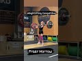 Fraer Morrow Olympic Weightlifting Competition #olympiclifts #weightlifting