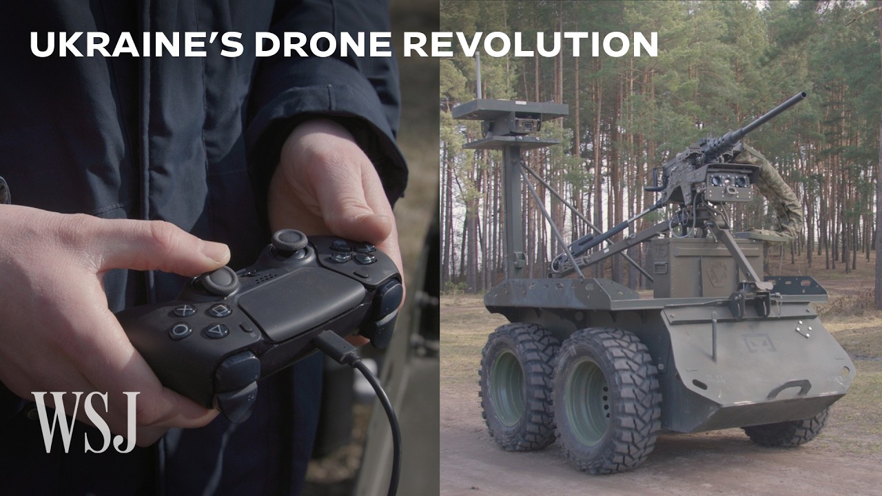 In Ukraine, Ground Drones Are Revolutionizing War and Saving Lives | WSJ