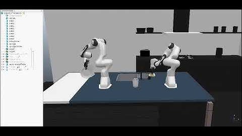 Culinary Assistant - CoppeliaSim