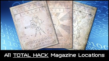 All TOTAL HACK Magazine Locations Guide + Automatron DLC Trailer!