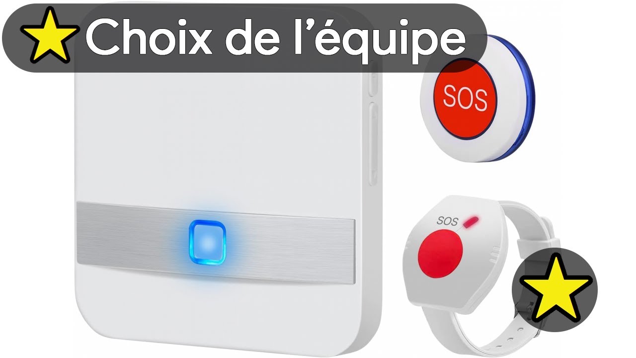 🏆 TOP 3 MEILLEUR ALARME POUR PERSONNE AGEE 2025