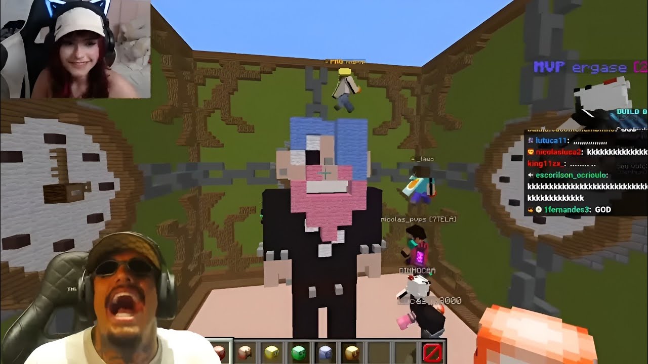 SNOPEY JOGANDO MINECRAFT COM SUA AMIGA #11