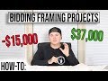 How-To: Bidding Framing Projects (Tips for Mark-Up + Bid Price)