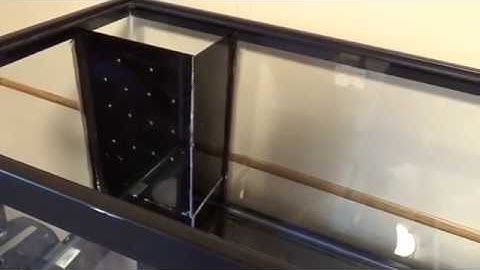 40G Frag tank Build: Filtration Chamber (Fake Overflow)