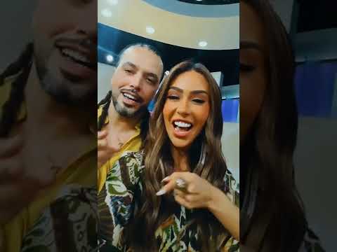 عبد الفتاح الجريني مع المديعة مصرية بسنت