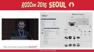 ROSCon 2016 Seoul Day 2 Lightning Talk   ROS Components