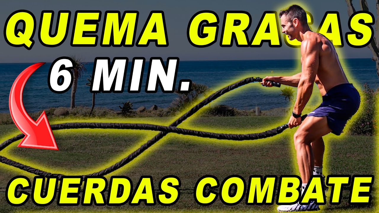 Battle ropes o cuerdas de batalla: beneficios y ejercicios para