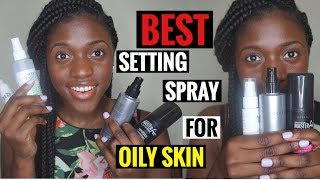 BEST MAKEUP SETTING SPRAY FOR OILY SKIN | Sweat Proof Makeup