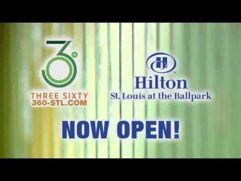 360 Rooftop Bar at Hilton St. Louis at the Ballpark - YouTube