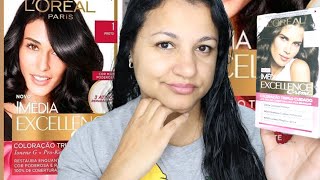 PINTANDO O CABELO EM CASA COM IMÉDIA EXCELLENCE CREME LÖREAL