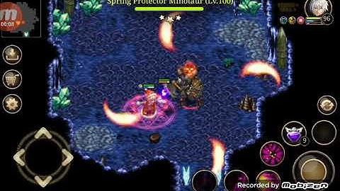 Inotia 4 Warlock vs Spring Proctector Minotaur