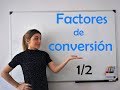 Factores de conversión simples