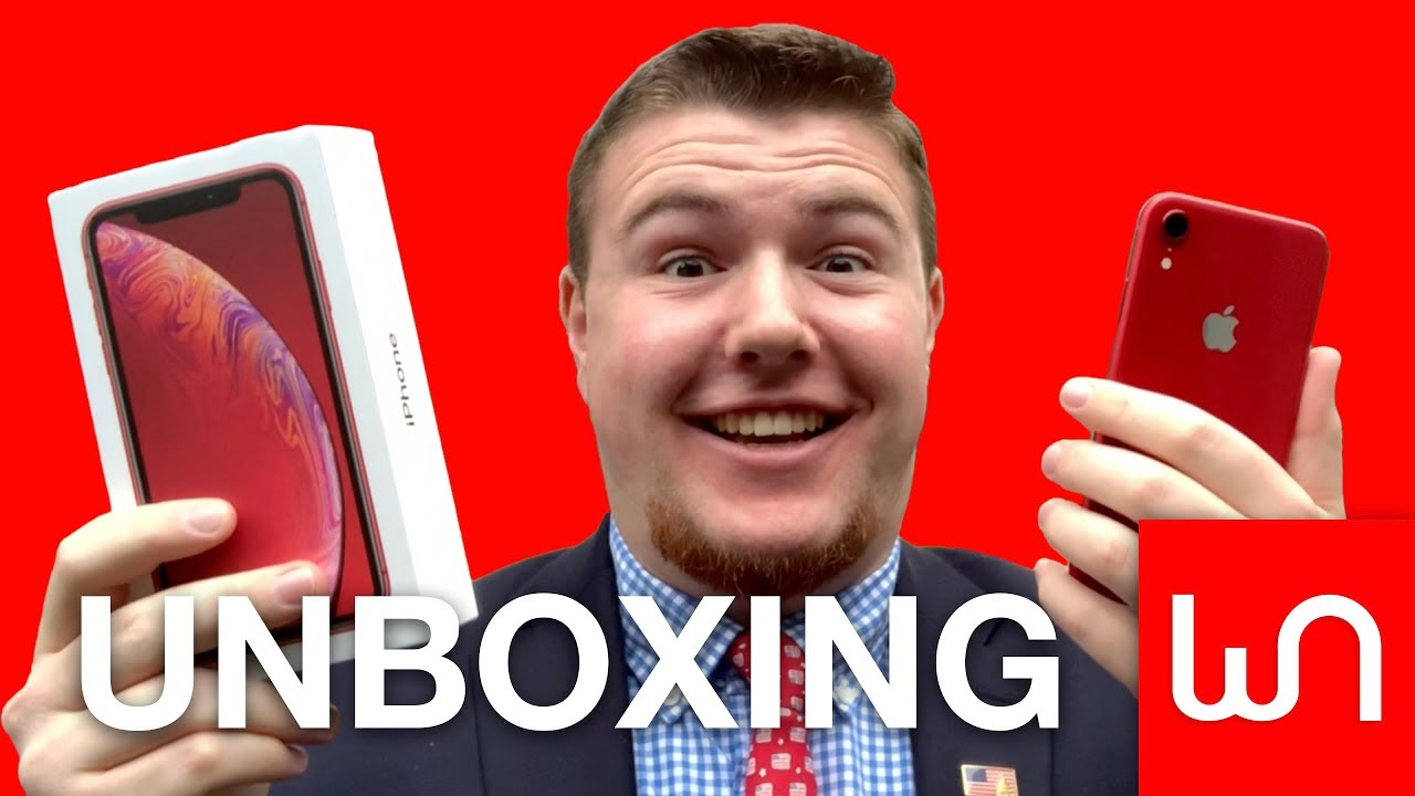 RED iPhone XR Unboxing! - YouTube
