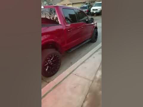 2018 Ford F150 5.0 cold start before new exhaust - YouTube