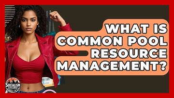 What Is Common Pool Resource Management? - Socialism Explained