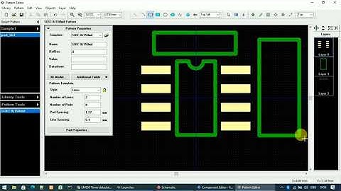 How to create new library and component in Diptrace