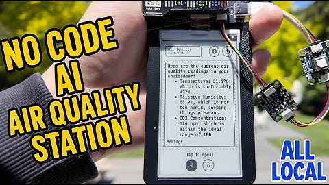 AI Air Quality Monitor w/ Local AI MCP