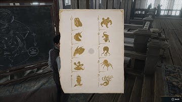 Hogwarts Legacy | Door Puzzle Cheat Sheet | Treasure Chest Location