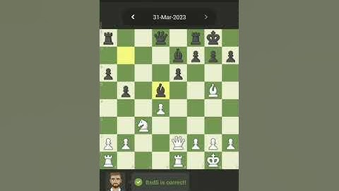 Puzzle of the Day | checkmate tricks to win fast #shorts #chess #21
