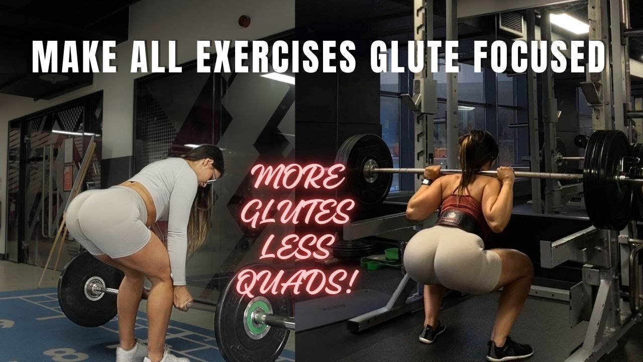 How to grow your glutes MORE than your quads