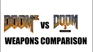 Doom 3 vs Doom 3: BFG Edition [Weapons Comparison]
