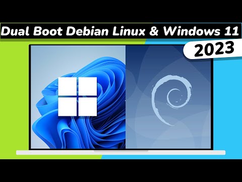 How to Dual Boot Debian linux and Windows 11 ( EASY METHOD )