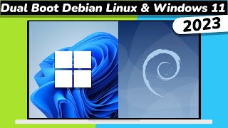How to Dual Boot Debian linux and Windows 11 ( EASY METHOD )