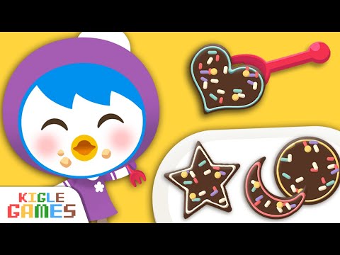 달콤한 쿠키 | 뽀로로 요리놀이 | 요리공주 루피 게임 | KIGLE GAMES