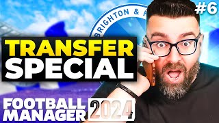 I SPENT £100 MILLION IN JANUARY... | Part 6 | FM24 BRIGHTON | Football Manager 2024