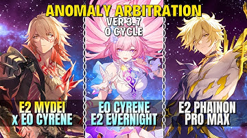 [True 0 Cycle] Anomaly Arbitration 3.7 ft. E0S1 Cyrene | Phainon, Evernight, Mydei, The Herta | H:SR