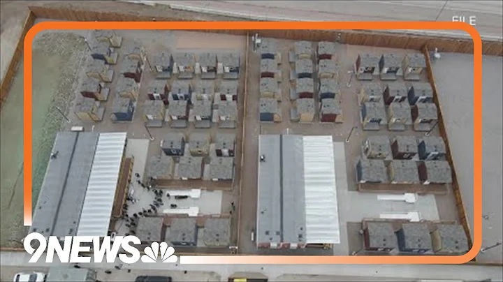 Some of Denver's unhoused community brave winter storm in tiny homes