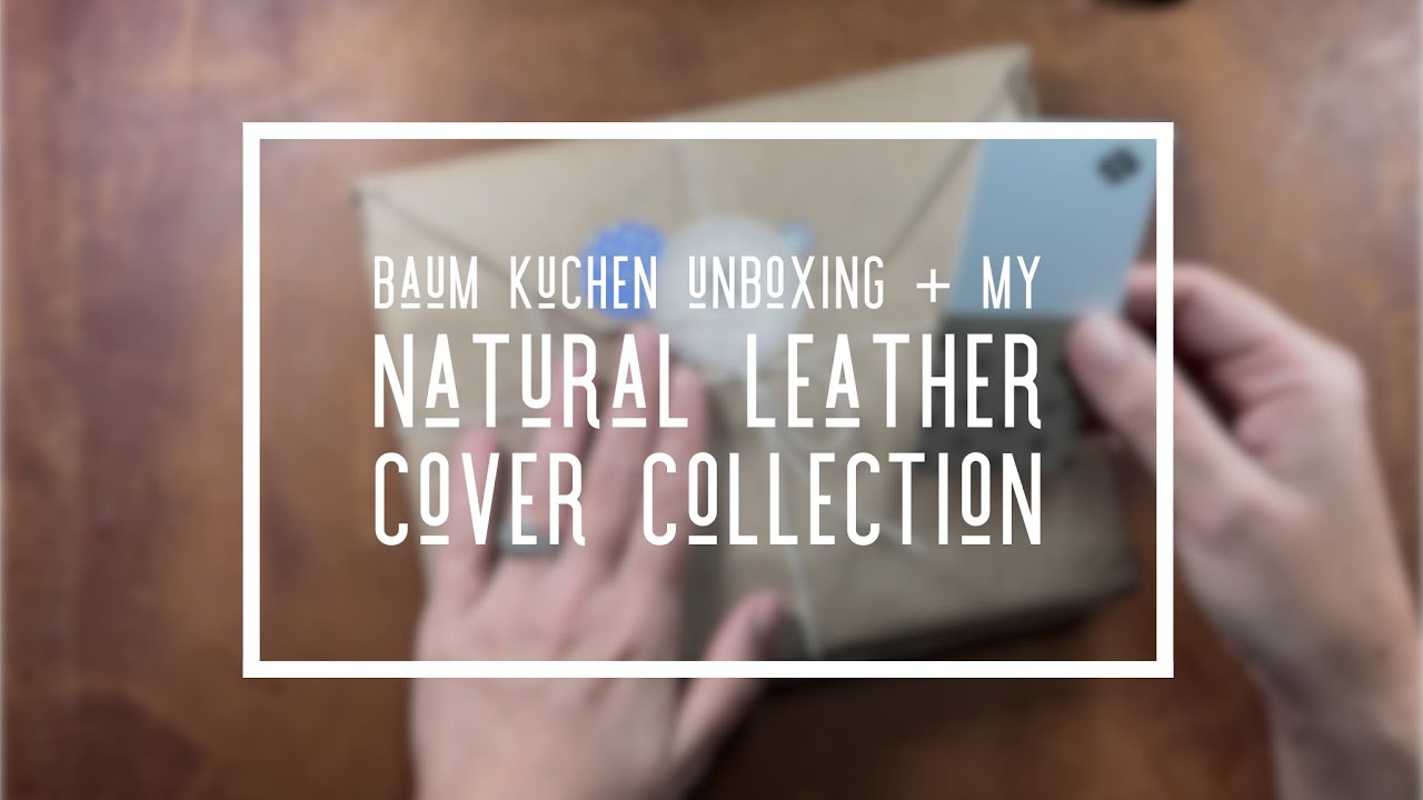 MD] Leather Cover – Baum-kuchen
