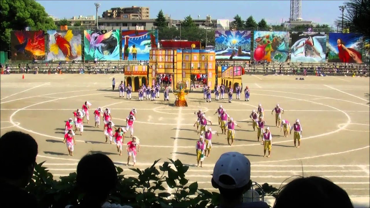 湘南高校 67th 藍 Parade 体育祭 15 仮装 Youtube