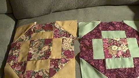 CHURNDASH QUILT SQUARE